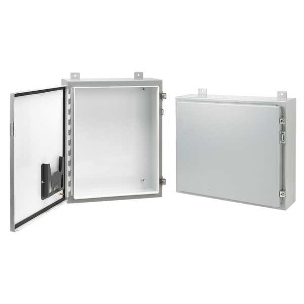 Nvent Hoffman Carbon Steel Electrical Enclosures, 48 in H, 8 in D, 36 in W, NEMA 12, Hinged - A483608LP