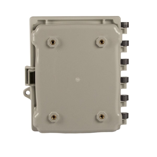 Wiegmann Polycarbonate Electrical Enclosures, 18 in H, 10 in D, 16 in W, NEMA 4X, Hinged - HW-PCC181610CHQR