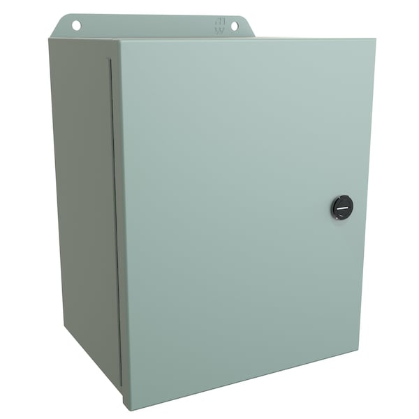 Hammond Steel Electrical Enclosures, 10 in H, 6 in D, 8 in W, NEMA 4, Hinged - EJ1086