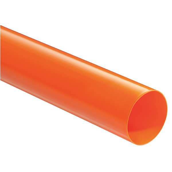 Vinylguard Shrink Tubing, 4.0in ID, Orange, 50ft - 30-VG-4000O-G3