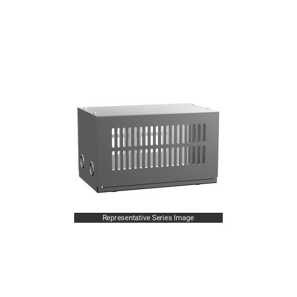 Hammond Steel Electrical Enclosures, 10 in H, 4 in D, 4 in W, NEMA 1, Screw On - 1416G