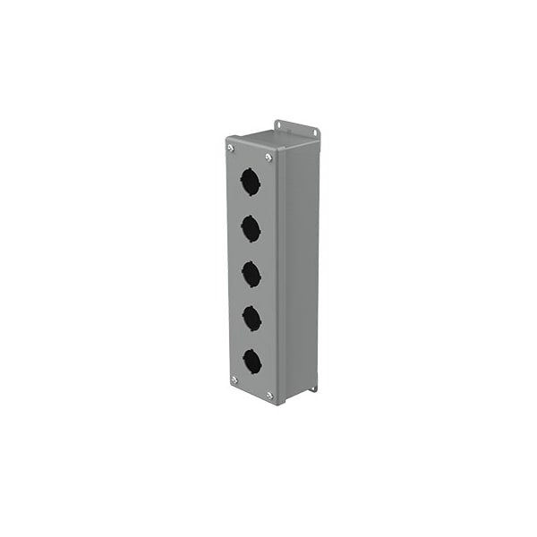 Nvent Hoffman Mild Steel Electrical Enclosures, 12-1/2 in H, 2-3/4 in D, 3-1/4 in W, NEMA 12, Screw On - E5PB