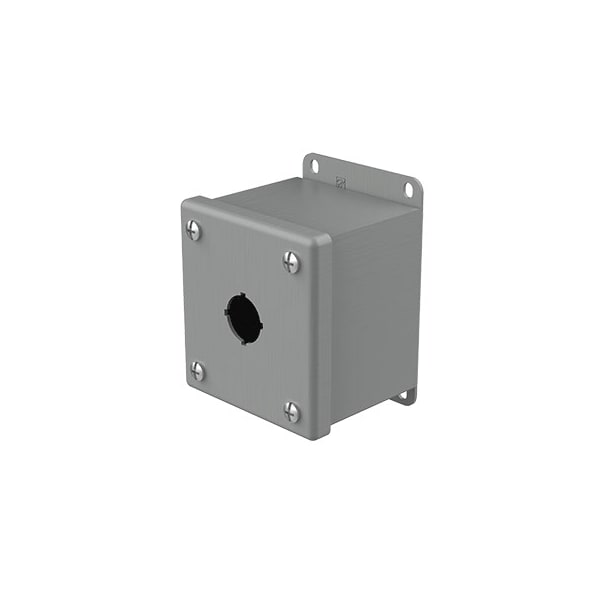 Nvent Hoffman Mild Steel Electrical Enclosures, 3-1/2 in H, 2-3/4 in D, 3-1/4 in W, NEMA 12, Screw On - E1PBG