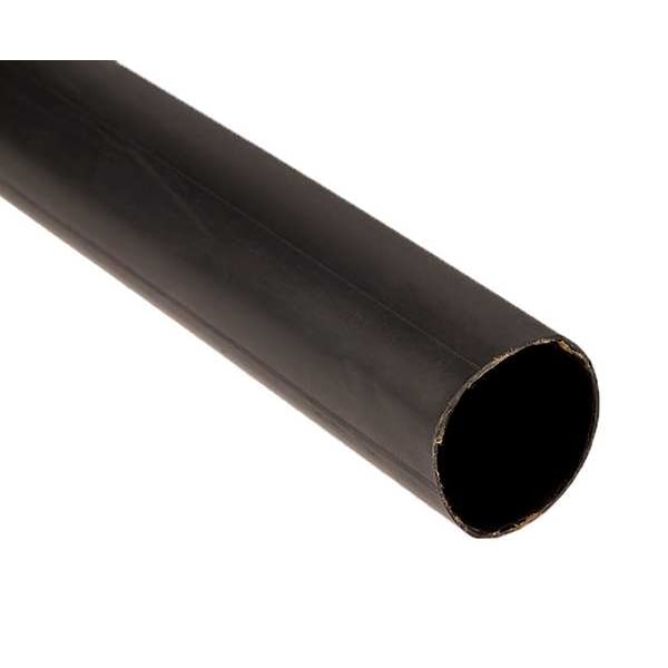 3M Shrink Tubing, 1.0in ID, Black, 6in, PK100 - MW-1-6"-Black PK100