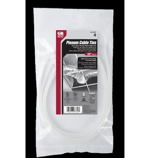 Vortex 48 in. Heavy Duty Natural Tie Cable - 180 lbs - VO3673503