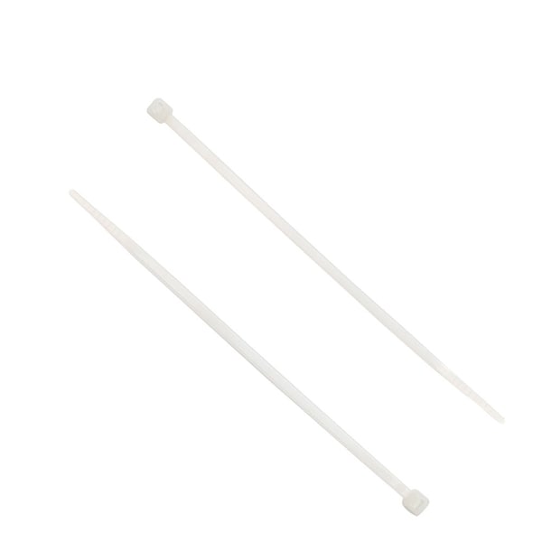 South Main Hardware 4-in   18-lb, Natural, 100 Standard Nylon Tie - 220102