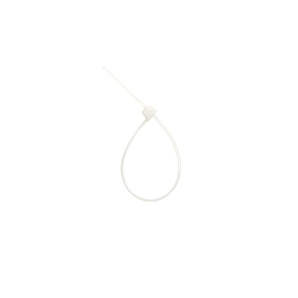 South Main Hardware 4-in   18-lb, Natural, 100 Standard Nylon Tie - 220102
