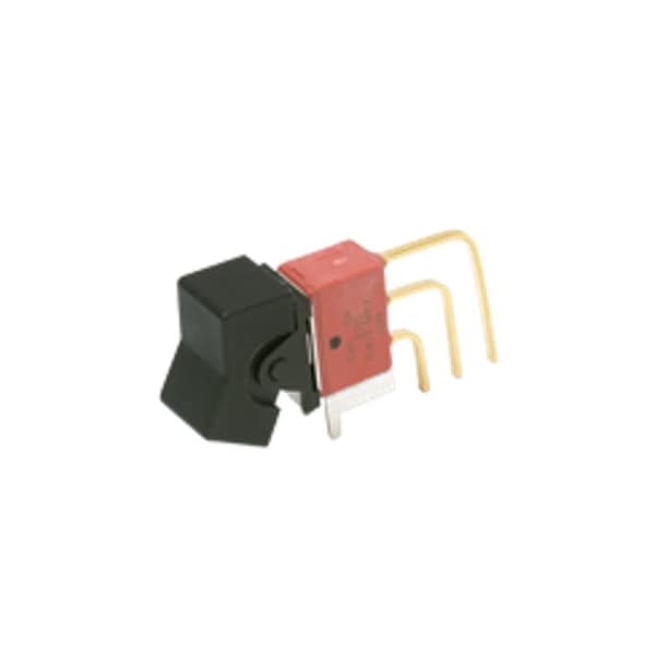 Componente interruptor basculante de C&K, Dpdt, On-On, Con traba, 7.5A, 28Vcc, 6 agujeros de PCB, terminal de soldadura, actuador de palanca - E201J60V8QE2