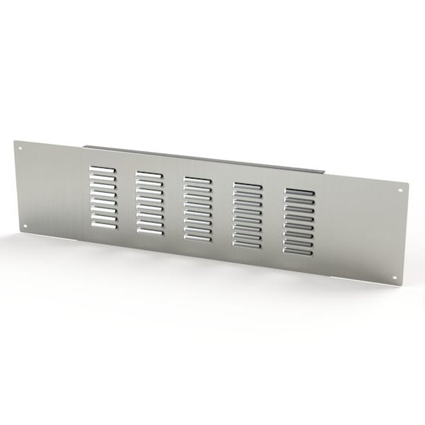 Saginaw Control & Engineering Louver Stand Kit, 11.94 in. H x 47-3/4 in. W x 1 in. L, 304 Stainless Steel - SCE-SKL124856SS