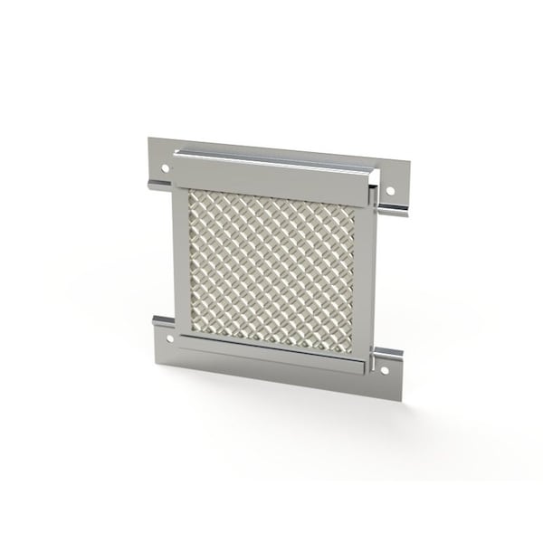 Saginaw Control & Engineering Filter, 4 in. H x 3-3/4 in. W x 1/2 in. L, Aluminum - SCE-FLT43