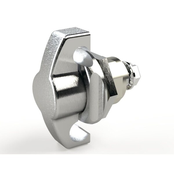 Saginaw Control & Engineering Door Latch, 1.33 in. H x 1.10 in. W x 1.10 in. L, 316 Stainless Steel - SCE-PLWKSS