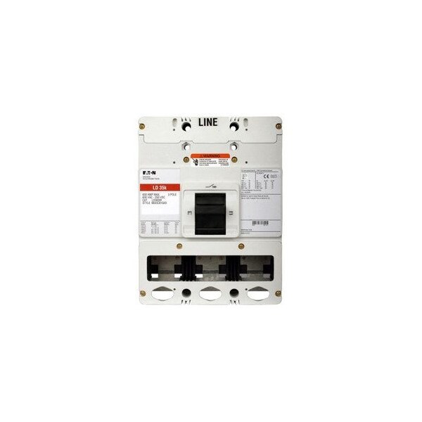 Eaton Molded Case Breakers MCCBs HLD 3P 600A 600V 50/60Hz 3Ph L Frame - HLDB3600FT33W