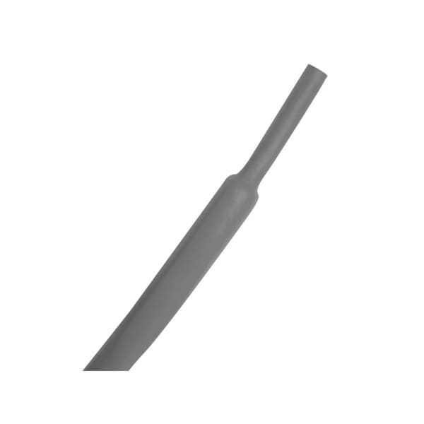 Kable Kontrol Kable Kontrol® 2:1 Polyolefin Heat Shrink Tubing - 3/32" Inside Diameter - 10' Long - Gray - HS354-S10-GRAY