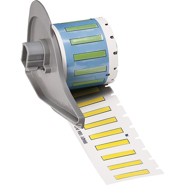 Brady Sleeve, Polyolefin, Yellow, 1" W - M7-094-1-344-YL