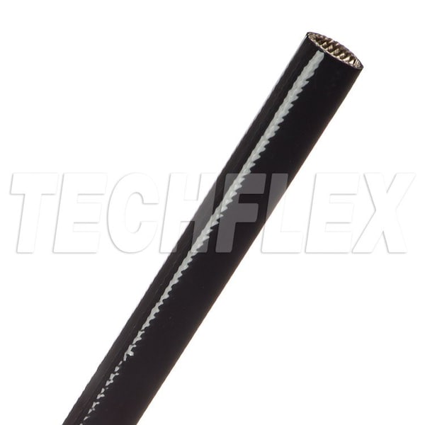 Techflex Silicone Fiberglass Grade A 3/8" BLK - SFA0.38BK