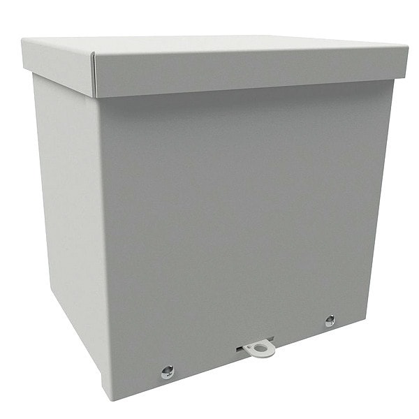 Wiegmann Carbon Steel Electrical Enclosures, 24 in H, 8 in D, 20 in W, NEMA 3R, Screw On - RSC202408