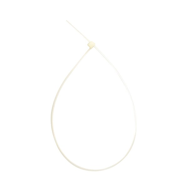 South Main Hardware 11-in 18-lb, Natural, 500 Nylon Tie - 200106