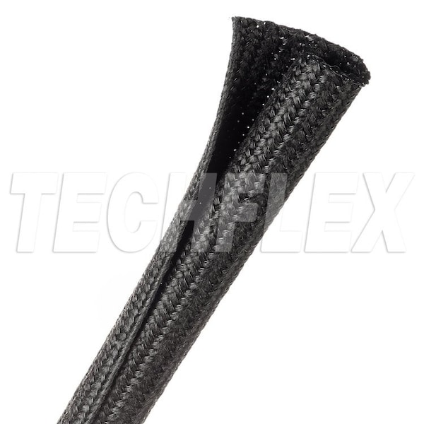 Techflex F6 Heavy Duty 1/2", Black Nylon Sleeving - F6H0.50BK