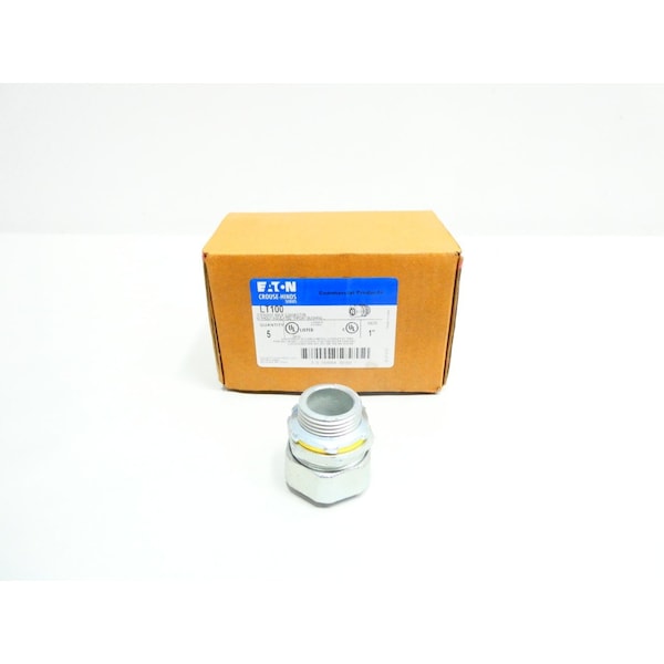 Crouse Hinds LIQUIDTIGHT 1IN CONNECTOR, 5PK - LT100