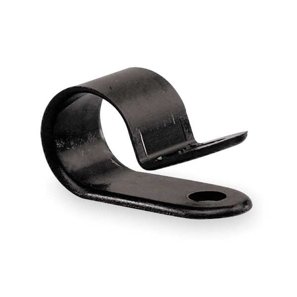 Panduit Cable Clamp, Screw-On, Screw, Natural, PK100 - CCS50-S8-C