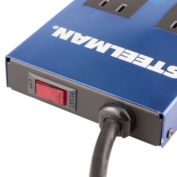 Steelman 15 Amp 12 Outlet Power Strip with Circuit Breaker - 99667