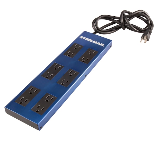Steelman 15 Amp 12 Outlet Power Strip with Circuit Breaker - 99667