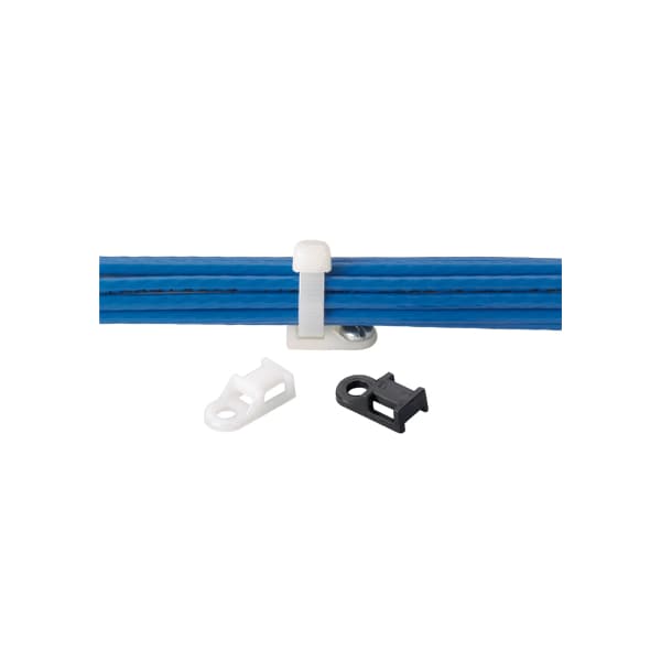 Panduit Tie Anchor Mount, #8 Screw (M4), Nylon,  - SGTA1S8-C0