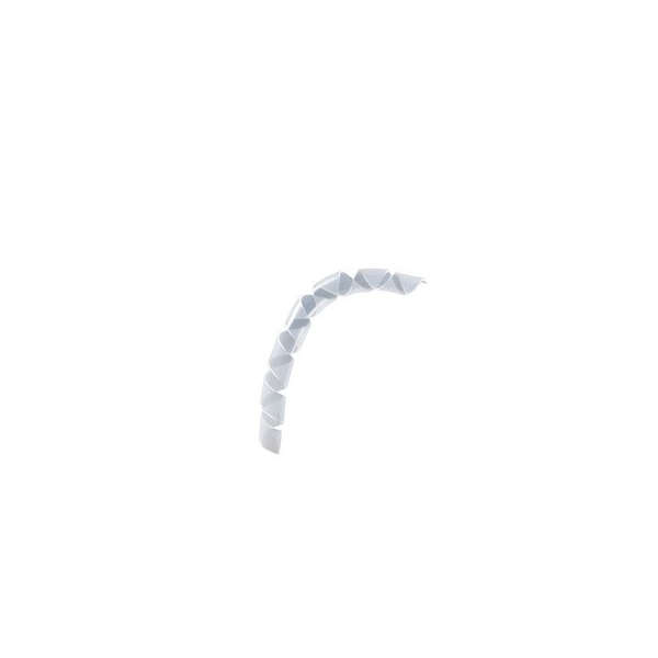 Swe-Tech 3C 10 meter Spiral Cable Wrap, Clear, Diameter: 7.5mm - 60mm, Cable Management Wraps - FWT30CW-09933