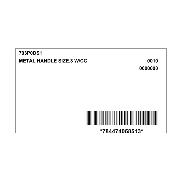 Meltric 793P0DS1 HANDLE w/CORD GRIP - 793P0DS1