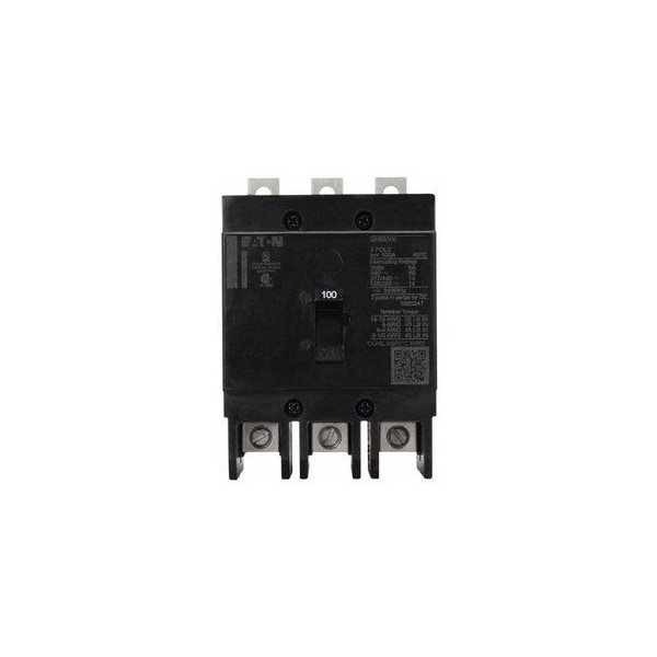 Eaton Molded Case Breakers MCCBs GHB 3P 60A 480V 50/60Hz 3Ph G Frame - GHB3060S1