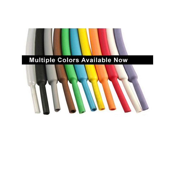 Electriduct Heat Shrink Tubing 2:1- 1" x 25FT- White - HS2-100-25-WT