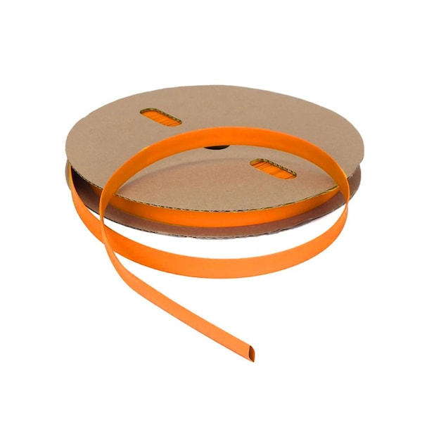 Kable Kontrol Kable Kontrol® 2:1 Polyolefin Heat Shrink Tubing - 2" Inside Diameter - 100' Length - Orange - HS397-S100-ORANGE