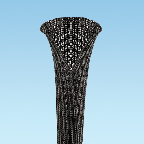 Panduit Pan-Wrap Braided Sleeving, .125" Dia., 4 - SE12PS-4CR0