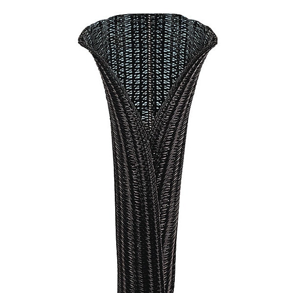 Panduit Pw Braid Sleeve, Fr, .75"x150 ft., Blk, 1rl - SE75PSFR-CR0