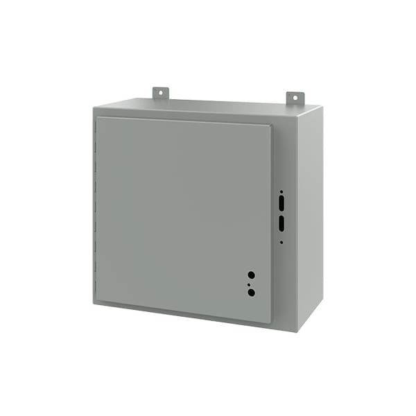 Nvent Hoffman Mild Steel Electrical Enclosures, 20 in H, 10 in D, 21.38 in W, NEMA 12, Hinged - A20SA2210LP