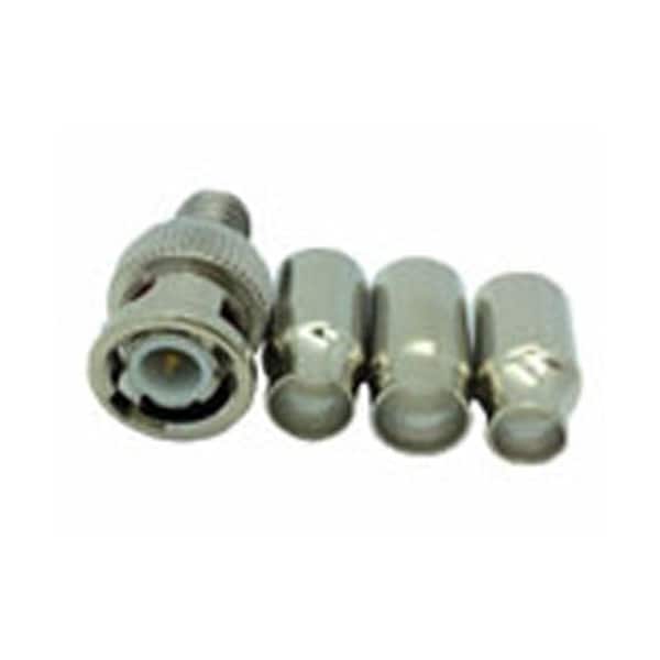 W Box BNCCRMP RG58/59 PVC/PL50O, 100PK - 0E-BNCCRIMPC