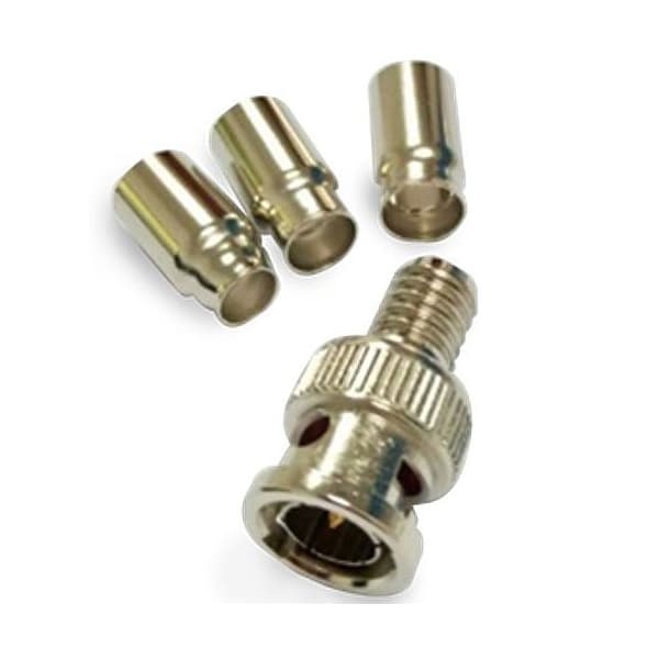 W Box BNCCRMP RG5/859 PVC/PL75O, 10PK - 0E-BNCCR75TP