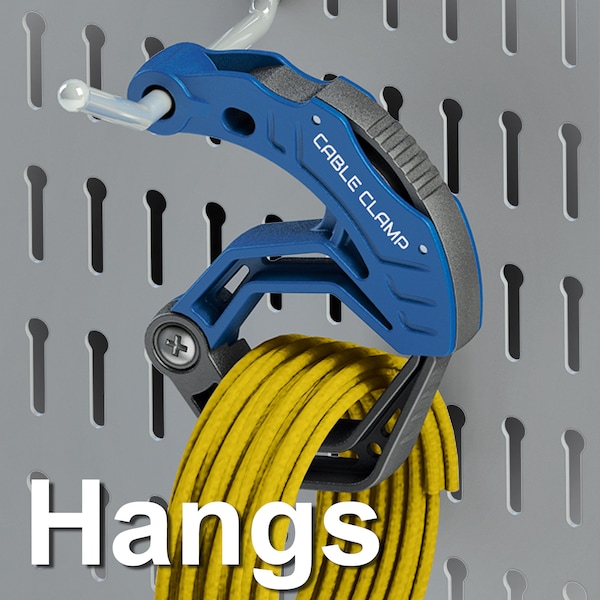 Vaughan 2 Piece Cable Clamps for Cord Management - 050052