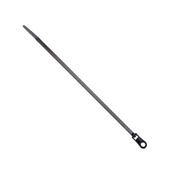 L.H. Dottie L.H. Dottie 15'' UV Black Mounting Hole Cable Tie, 100PK - DTM14B