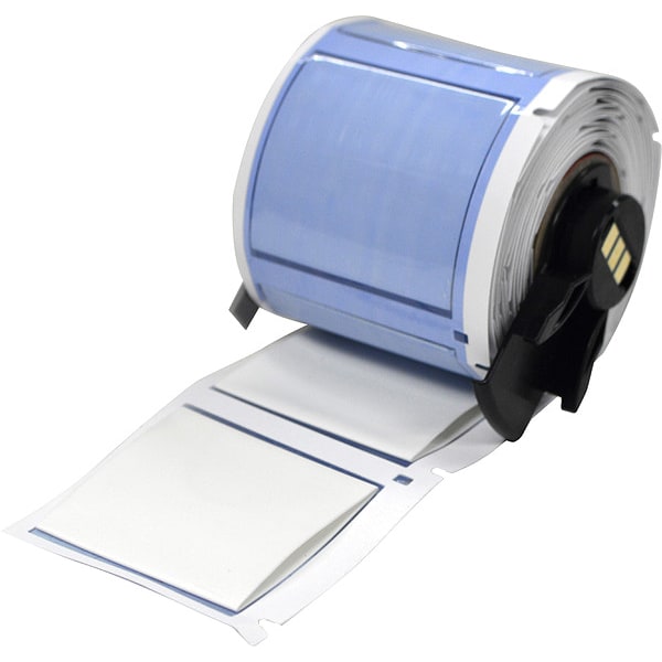 Brady Sleeve, 1 3/4 in W, 1 43/64 in H, Die-cut - M6-1000-175-342-WT