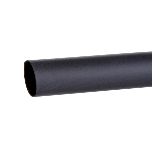 3M Shrink Tubing, 0.375in ID, Black, 200ft, PK3 - FP301-3/8-200'-BLACK-SPOOL