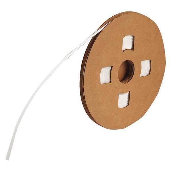 Brady Printable Shrink Tubing, 100 ft. L, Wht - HT-C-125-WT