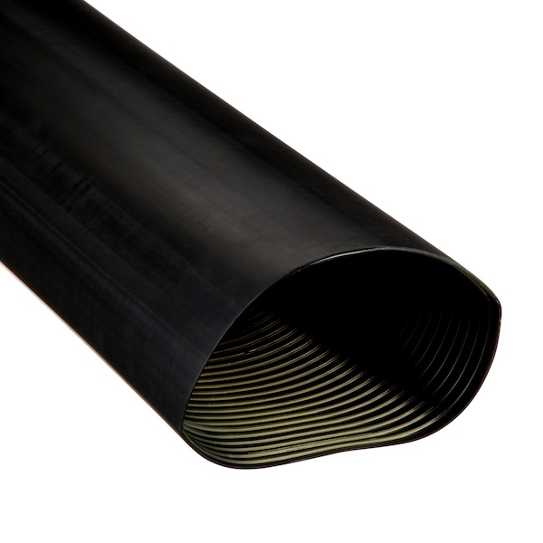3M Shrink Tubing, 4.5in ID, Black, 4ft, PK5 - ITCSN-4500-48"-BLACK-5 PCS
