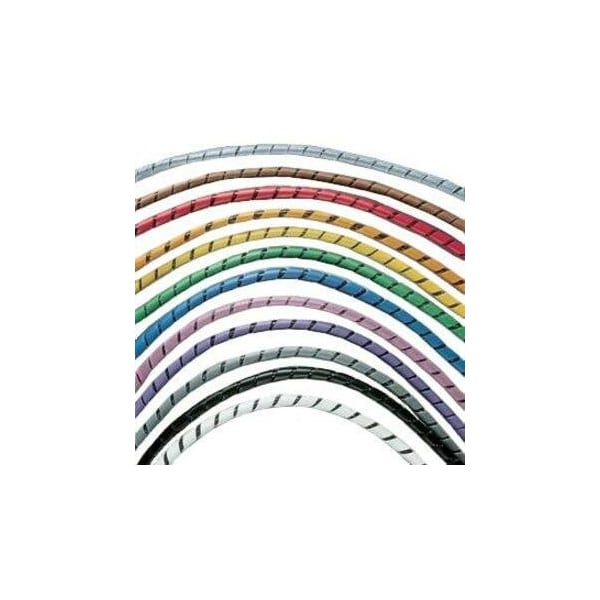 Panduit Spiral Wrap, .38" (9.7mm) x 100', Nylon,  - T38N-C0