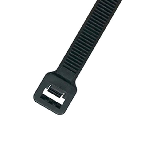 Evermark EverMark EM-24-120-0-L 24 in. Ultra Violet Black Cable Tie; 120 lbs - Pack of 25 - EM-24-120-0-L