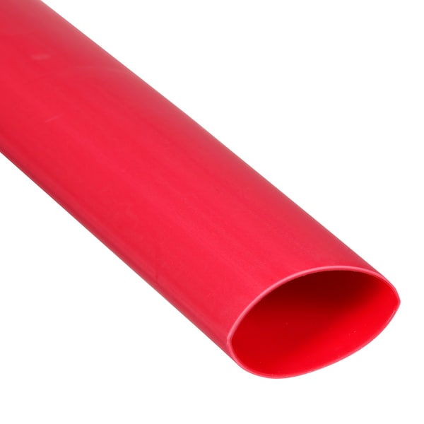 3M Shrink Tubing, 1.0in ID, Red, 4ft, PK24 - EPS300-1-48"-RED-24 PCS