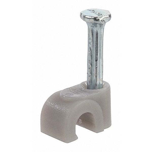 Nsi Industries Poly Nail Clip Grey .157X.260" 100 - PNC-157G