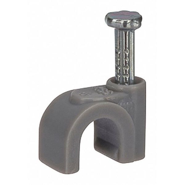 Nsi Industries Poly Nail Clip Grey .236X.354" 100 - PNC-236G