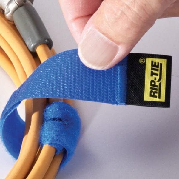 Rip-Tie Reusable Strap, Brown, 1"x21", PK10 - H-21-010-BN