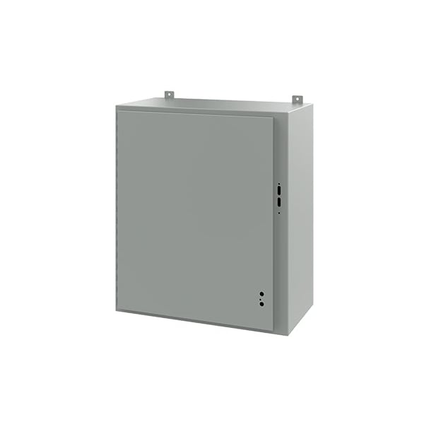 Nvent Hoffman Mild Steel Electrical Enclosures, 36 in H, 16 in D, 31.38 in W, NEMA 12, Hinged - A36SA3216LP